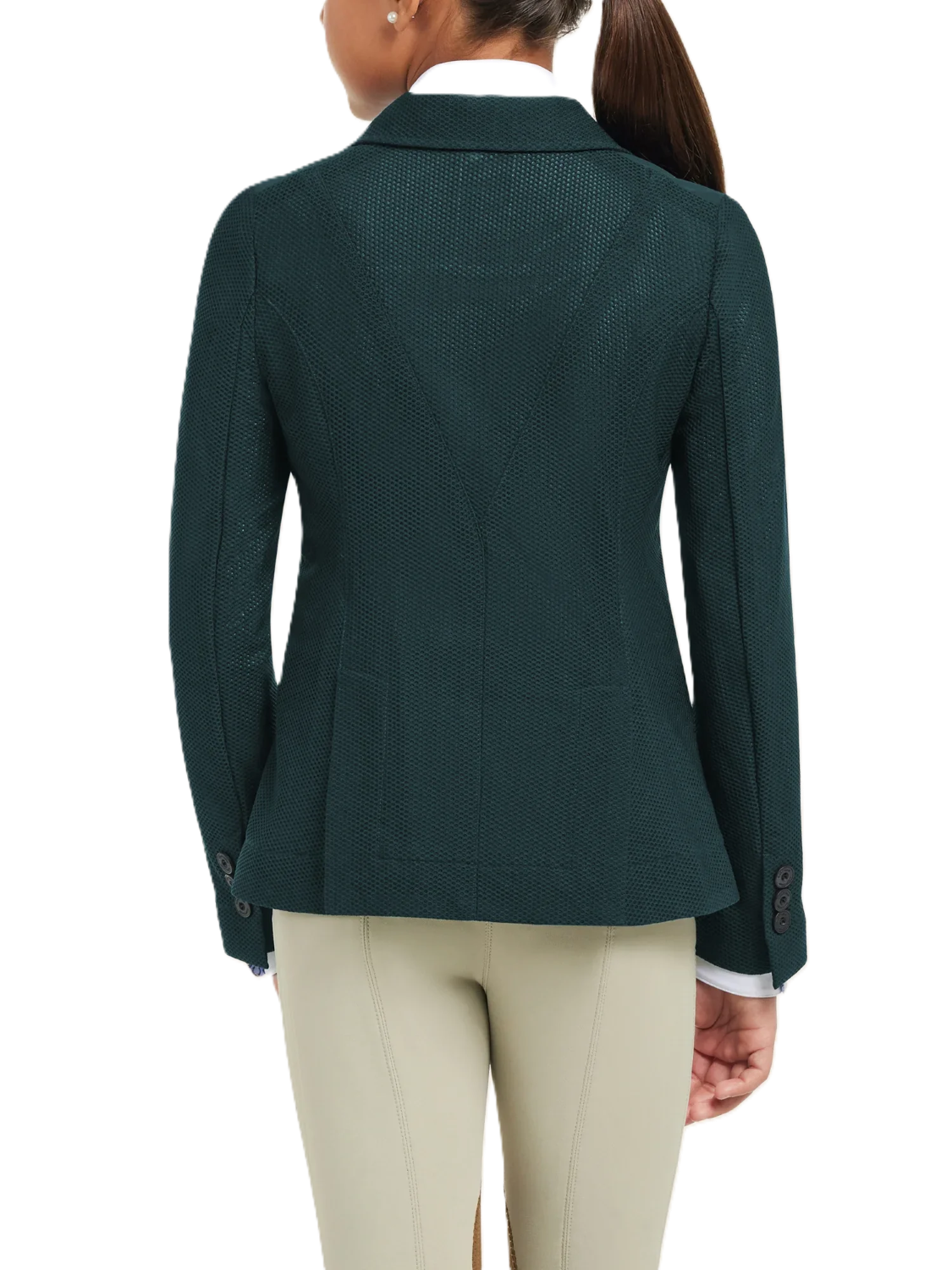 RJ Classics Girls' Harmony Jr. 2.0 Mesh Show Coat - Relaxed Fit - 3 Colors Available-zoom-7