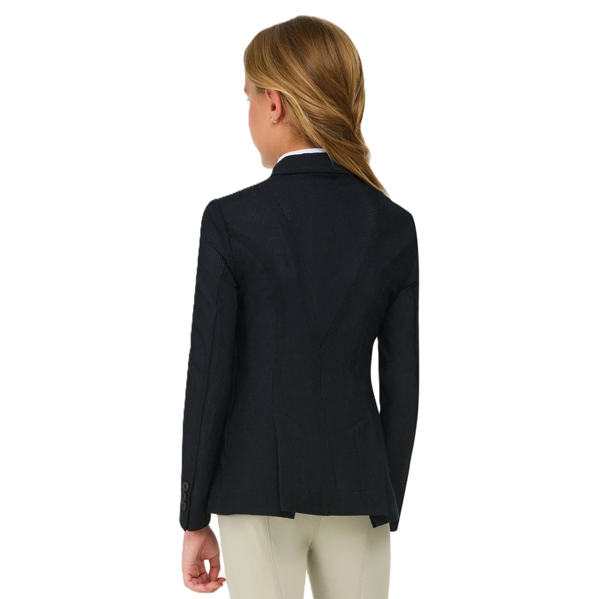 RJ Classics Girls' Harmony Jr Mesh Show Coat - Slim Fit-12