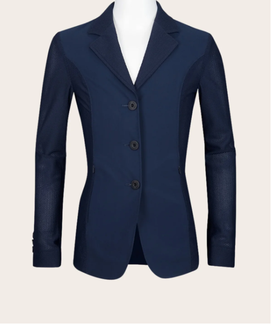 RJ Classics Girls' Harmony Jr Mesh Show Coat - Slim Fit - 3 Colors Available-7