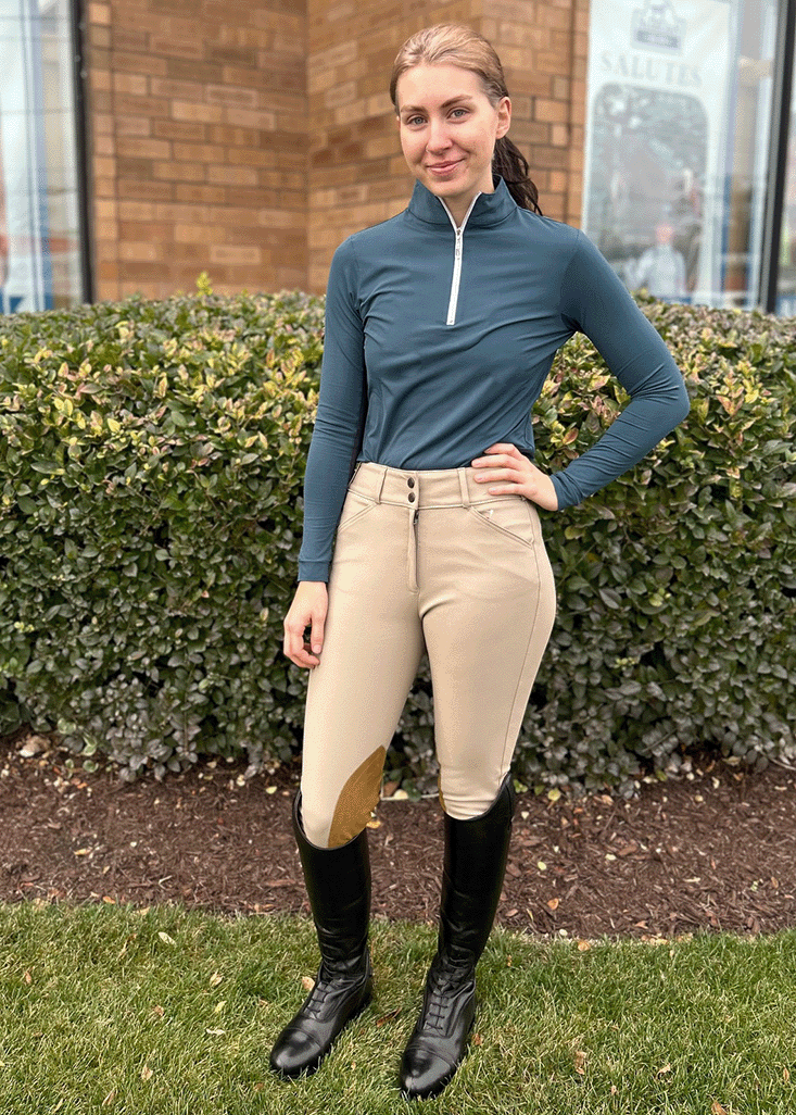 Tailored Sportsman Women's IceFil Zip Long Sleeve Shirt-zoom-1