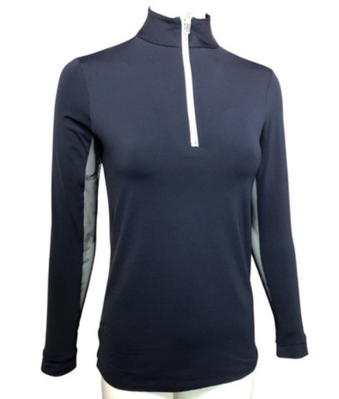Tailored Sportsman Women's IceFil Zip Long Sleeve Shirt-11