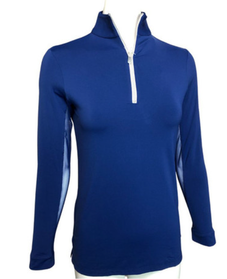 Tailored Sportsman Women's IceFil Zip Long Sleeve Shirt-zoom-5