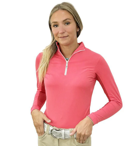 Tailored Sportsman Women's IceFil Zip Long Sleeve Shirt-zoom-12