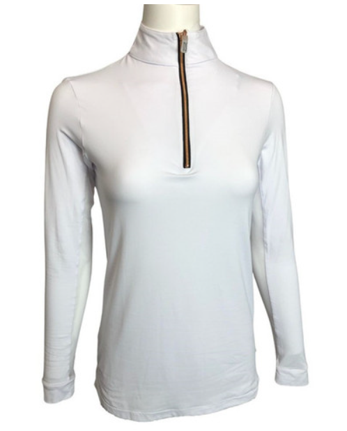Tailored Sportsman Women's IceFil Zip Long Sleeve Shirt-13