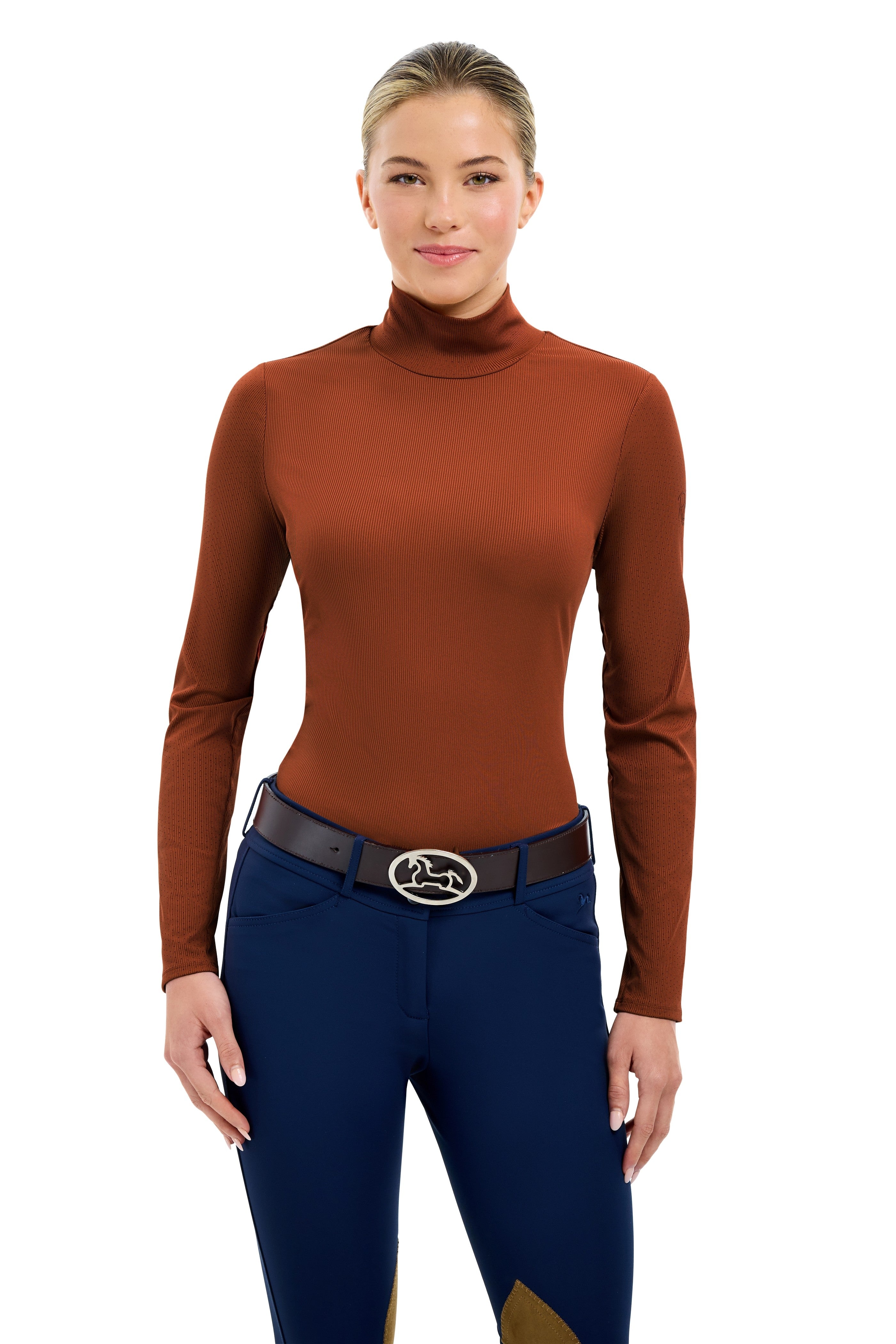 RJ Classics Women's Joelle Mock Neck Shirt - 2 Colors Available
