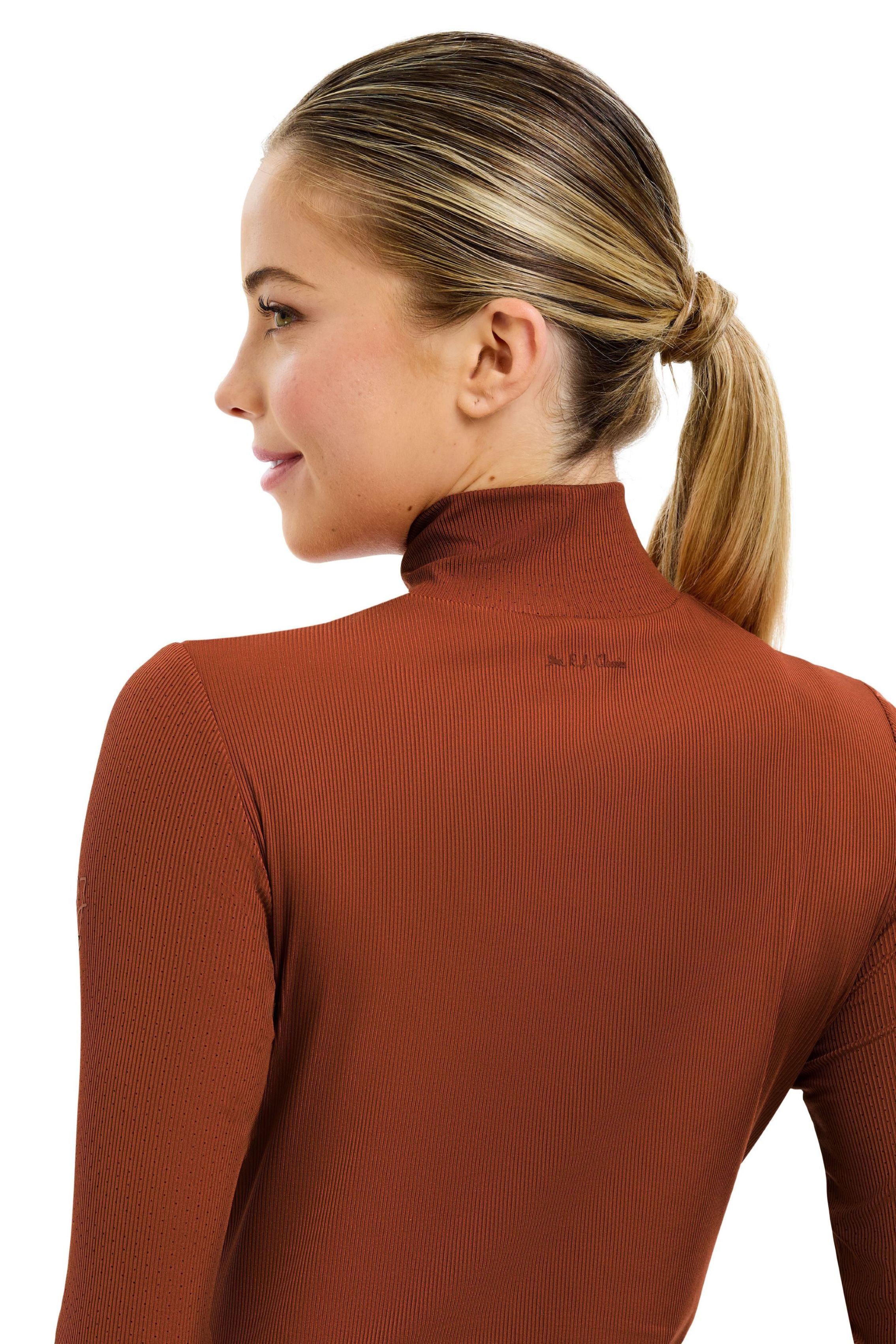 RJ Classics Women's Joelle Mock Neck Shirt - 2 Colors Available-zoom-11
