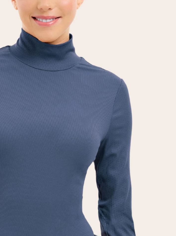 RJ Classics Women's Joelle Mock Neck Shirt - 2 Colors Available-7