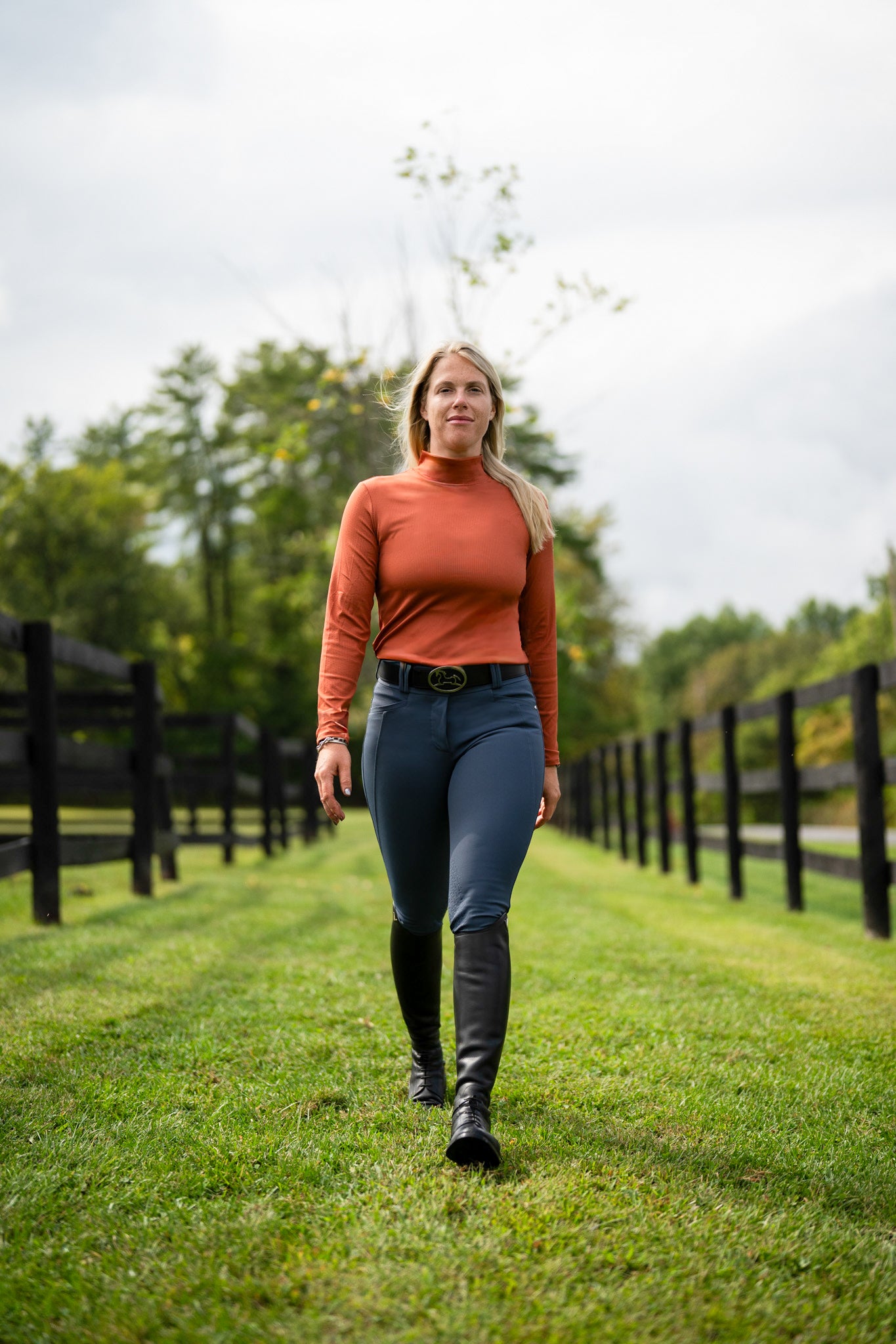 RJ Classics Women's Joelle Mock Neck Shirt - 2 Colors Available-zoom-6