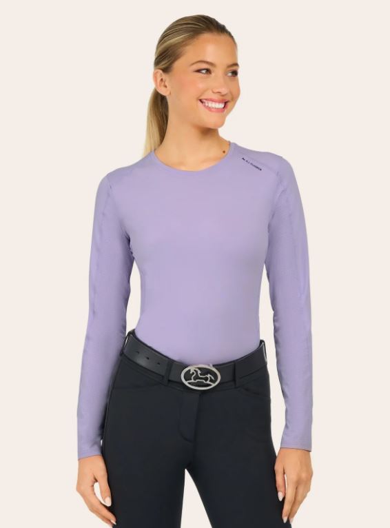 RJ Classics Women's Jordyn Crew Neck Long Sleeve Shirt
