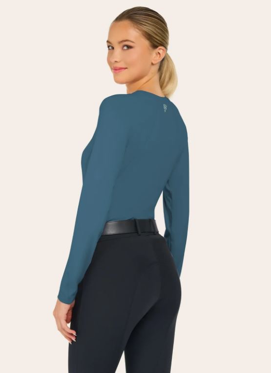 RJ Classics Women's Jordyn Crew Neck Long Sleeve Shirt-9