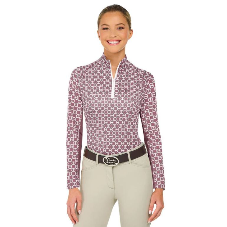 RJ Classics Women's Libby 1/4 Zip Long Sleeve Shirt - 2 Colors Available