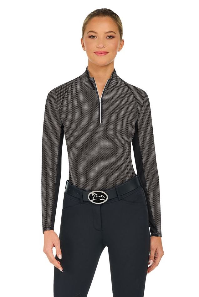 RJ Classics Women's Libby Quarter Zip Sun Shirt - 3 Colors Available-zoom-7