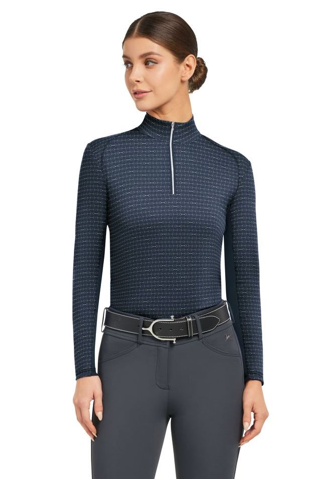RJ Classics Women's Libby Quarter Zip Sun Shirt - 3 Colors Available-zoom-3