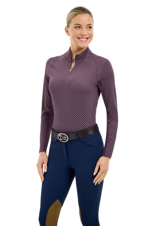 RJ Classics Women's Libby Quarter Zip Sun Shirt - 3 Colors Available