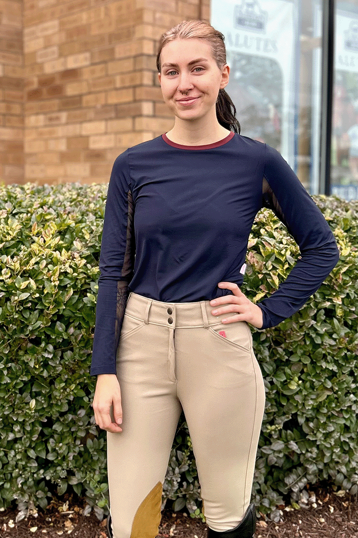 Tailored Sportsmen Women's Crew Neck IceFil Long Sleeve-1