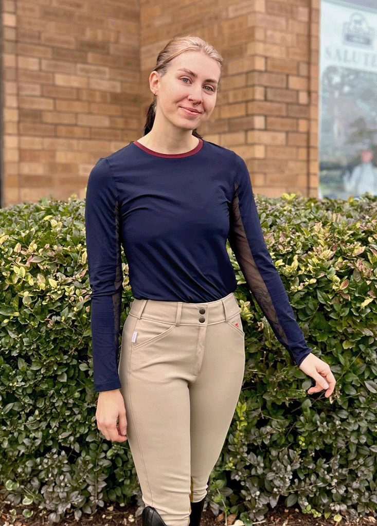 Tailored Sportsmen Women's Crew Neck IceFil Long Sleeve-2