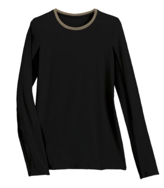 Tailored Sportsmen Women's Crew Neck IceFil Long Sleeve-zoom-4