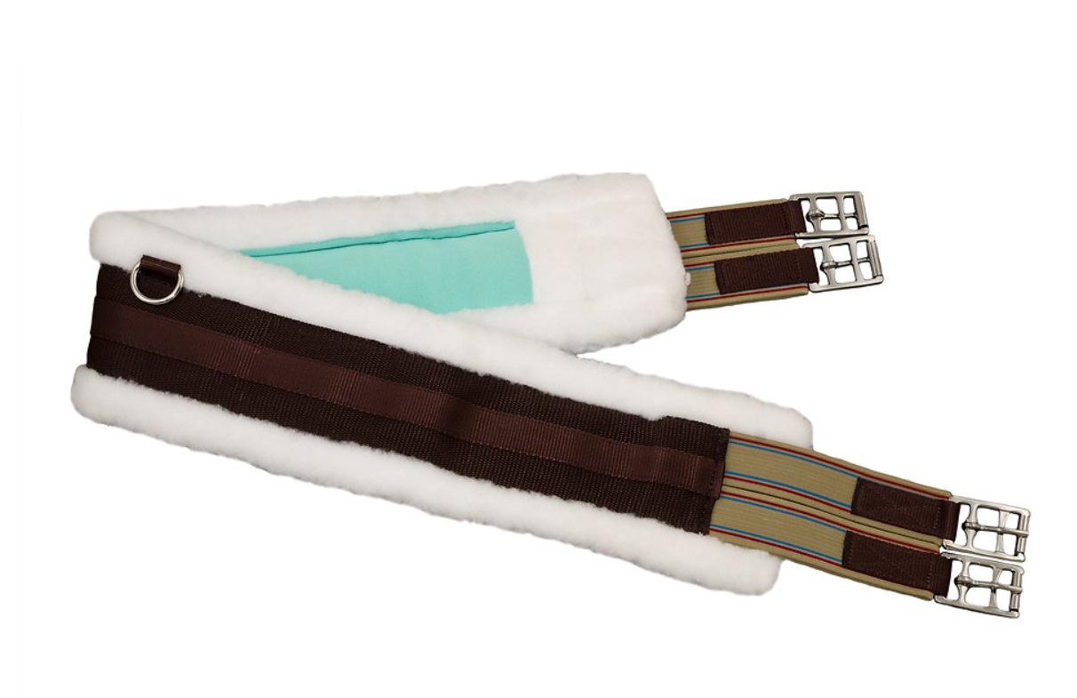 StayDry NanoSilver Brown Nylon Fleece Girth