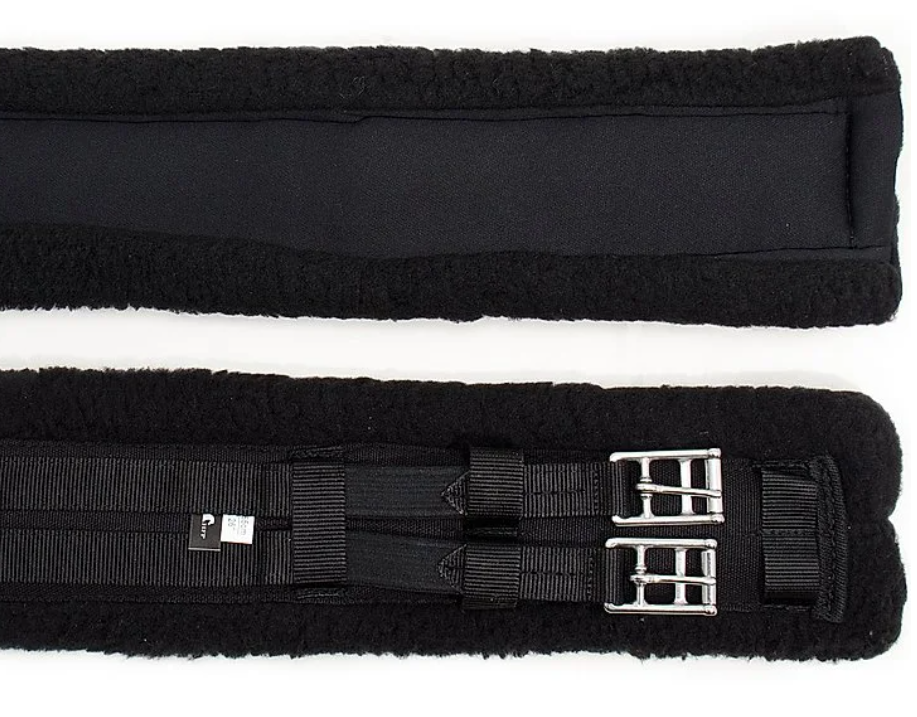 HFP - StayDry NanoSilver Black Dressage Girth-2
