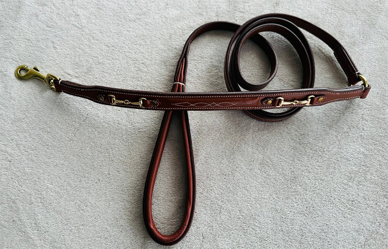 Bridleberry Leather Dog Leash-13