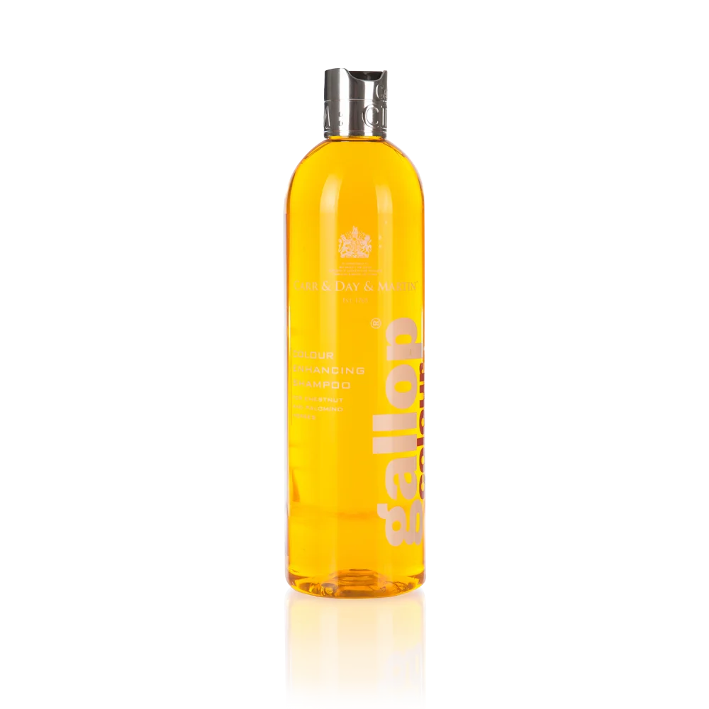 Carr & Day & Martin Gallop Color Enhancing Shampoo for Chestnut & Palomino Horses - 500ml